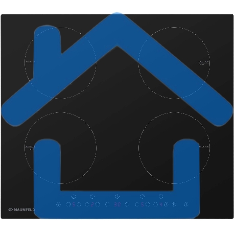 Индукционная варочная поверхность Maunfeld EVI.594-BK черный-11