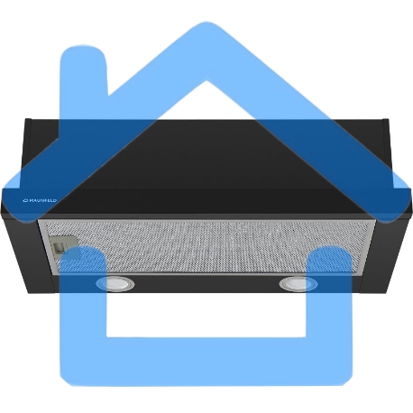 Вытяжка встраиваемая Maunfeld VS Light 50 черный, 50 см, 520 куб. м/ч, 56 дБ-4