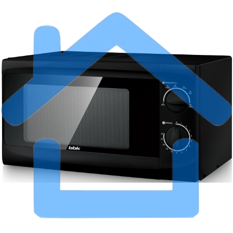 Микроволновая печь BBK 20MWS-706M/B черный, 20 л, 700 Вт, поворотный механизм