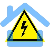 Наклейка знак электробезопасности Rexant 56-0006-5 