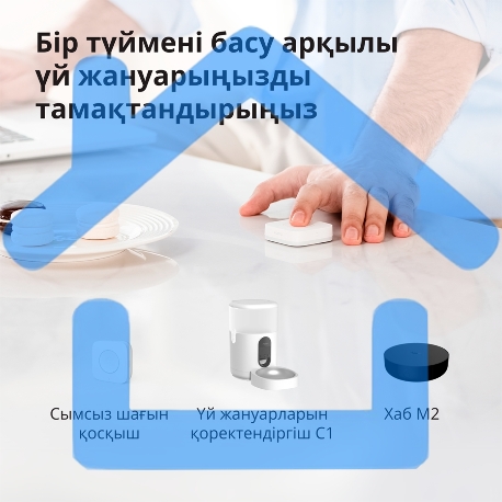 Умная кормушка для домашних животных Aqara Smart Pet Feeder C1 PETC1-M01-18