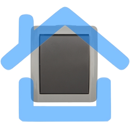 Переключатель проходной KRANZ INDUSTRIAL открытой установки, IP54 серый-2