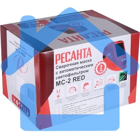 Сварочная маска МС-2 RED Ресанта-6