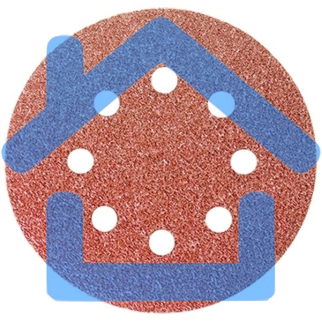 Круг абразивный Matrix на ворсовой подложке под 