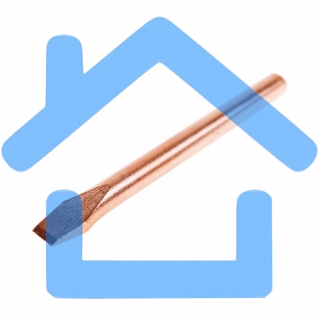 Жало Rexant для паяльника ЭПСН, Ø 5.8 мм, тип плоский