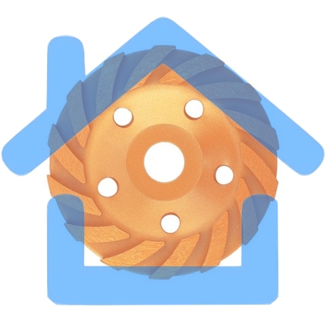 Чашка алмазная зачистная MATRIX 72988, 125 мм, турбо-сегмент-1