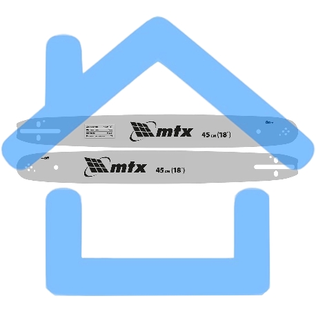 Шина для бензопилы, длина 45 см (18