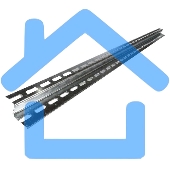 Профиль монтаж. К239 зетовый L2000 сталь 3.0мм цУТ1.5 гор. оцинк. СОЭМИ 111546751