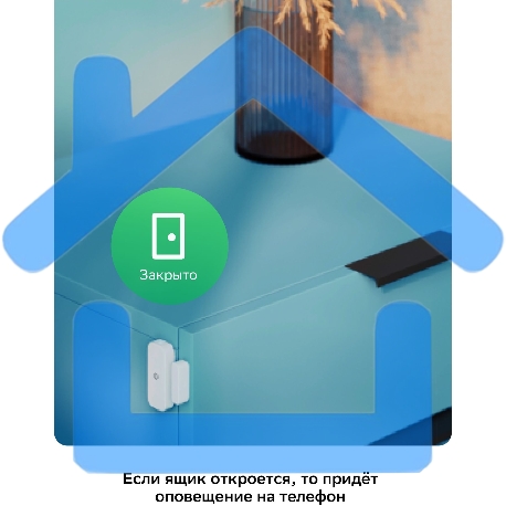 Умный датчик открытия СБЕР/SBER (SBDV-00030) -6