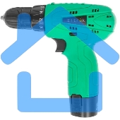 Дрель-шуруповерт Zitrek Green 12 063-4071, Аккумуляторная, 12В