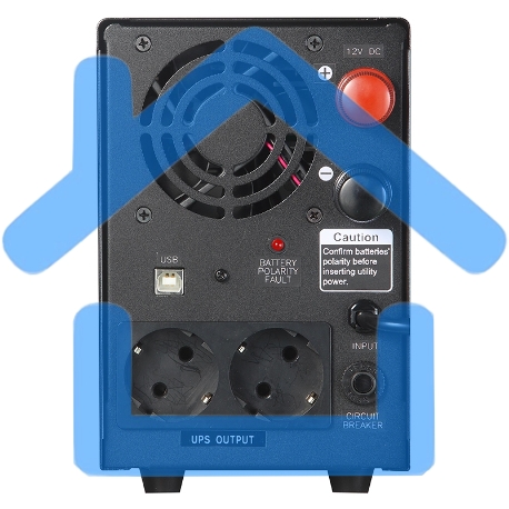 Источник бесперебойного питания Powercom Infinity INF-1500 1050Вт 1500ВА черный