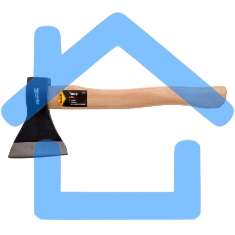 Топор SPARTA 21605 600 г в сборе кованый деревянное топорище-3