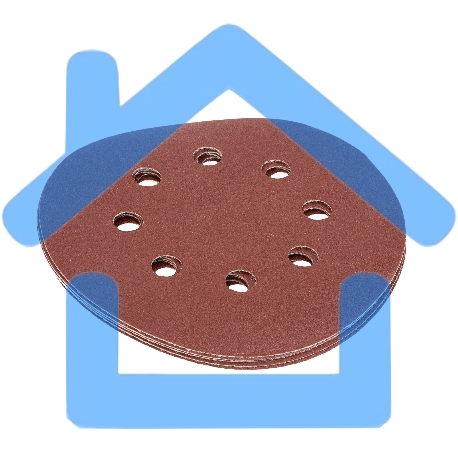 Круг абразивный Matrix на ворсовой подложке под 