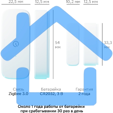 Умный датчик открытия СБЕР/SBER (SBDV-00030) -2