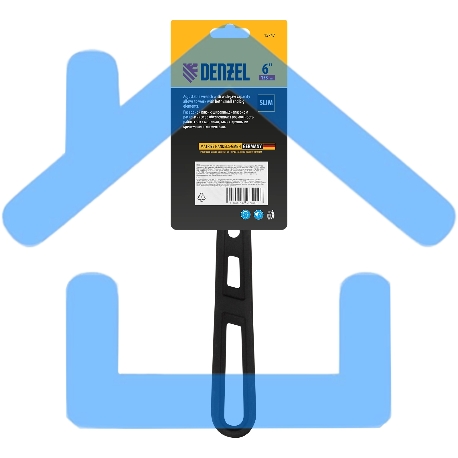 Ключ разводной, 150 мм, CrV, кованый Denzel-10