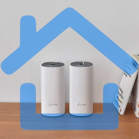 Роутер TP-LINK DECO E4(2-PACK) AC1200 Домашняя Mesh Wi-Fi система