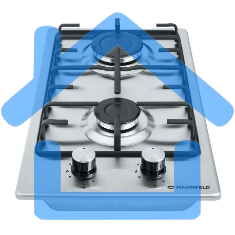 Газовая панель Maunfeld EGHS.32.3ES/G, нержавеющая сталь-16