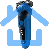 Электробритва роторная Philips S5466/17 питан.:элек.сеть/аккум. синий