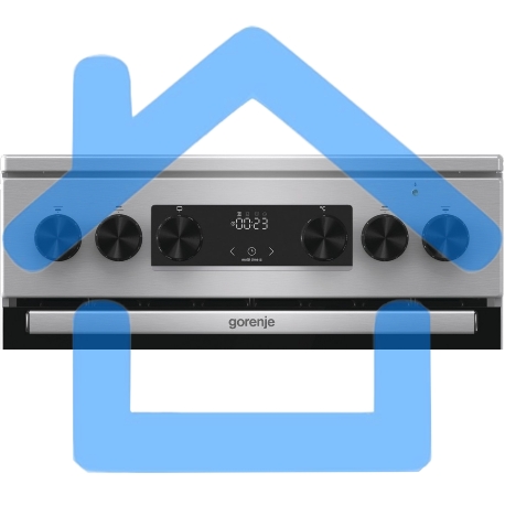 Плита электрическая Gorenje GECS5C70XA серебристый, конфорок 4 электрических, духовка 70 л, 50 см x 85 см x 59.4 см-5