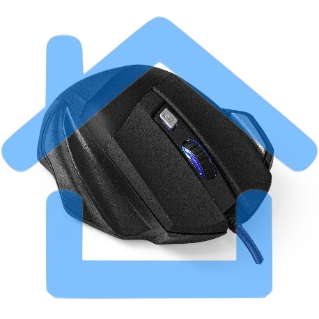 Мышь проводная ExeGate Gaming Standard Laser GML-793 черный, 3200 dpi, USB, кнопки - 7-4