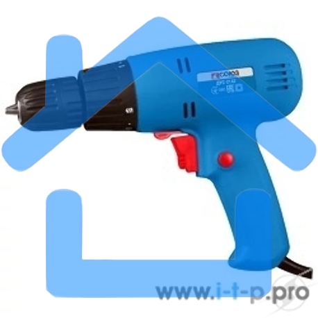 Дрель-шуруповерт безударная СОЮЗ ДУС-2142 450Вт, 0-750 об/мин, 14.5Нм, рег.кр.мом. ДУС-2142-2