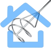 Насадка-миксер 100х400 мм (шестигранный хвостовик) Kranz