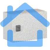 Шкаф ST с монтажной платой 200х300х150мм от IP65-до IP66 IK10 ДКС R5ST0231