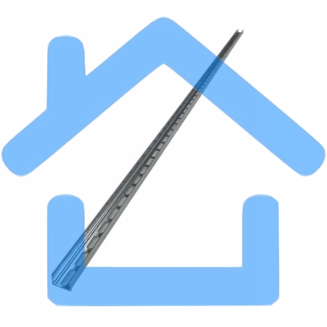 Профиль монтаж. К240 швеллер L2000 сталь 2.5мм цУТ1.5 гор. оцинк. СОЭМИ 111526621