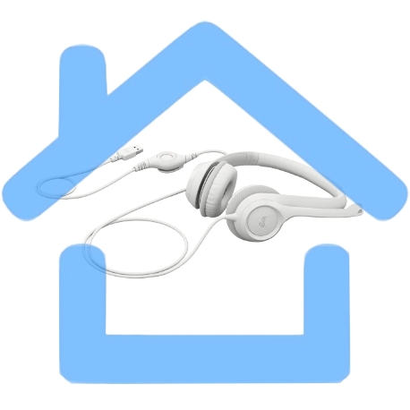 Наушники с микрофоном Logitech H390 белый 1.9м накладные USB оголовье (981-001288)-5