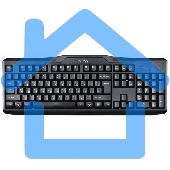 Клавиатура Oklick 170M черный USB