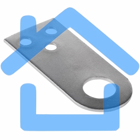 Накладка для замка 30х70 цинк ЧЕТЫРЕ СЕЗОНА-1