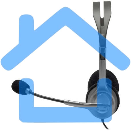 Гарнитура Logitech Headset H110 grey (981-000472/981-000271)-22