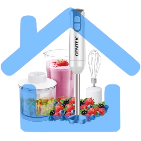 Блендер Centek CT-1336 белый/серый-3