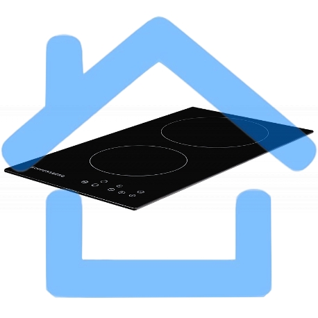 Электрическая варочная поверхность Kuppersberg ECO 302 / домино, ширина 30 см, 2 зоны ускоренного нагрева HI-Light, 1 зона с двойным расширением, сенсорное управление, 3 цифровых дисплея, 9 уровней мощности, таймер, автоматика закипания, автоотключение, з-2