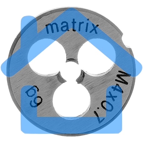 Плашка Matrix М4x0,7 мм, Р6М5-2