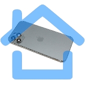 Задняя крышка (корпус) в сборе с рамкой для Apple iPhone 12 Pro черный