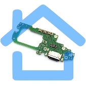 Шлейф (нижняя плата) с разъемом зарядки и микрофоном для OPPO Reno 10