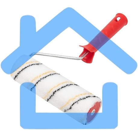 Валик микрофибра, ворс 9 мм, ширина ролика 180 мм, бюгель 6 мм, Ø 42 мм Rexant