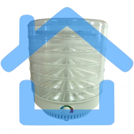 Сушилка для овощей Великие реки Ветерок-2 У, 6 поддонов, в гофротаре, прозрачный-1