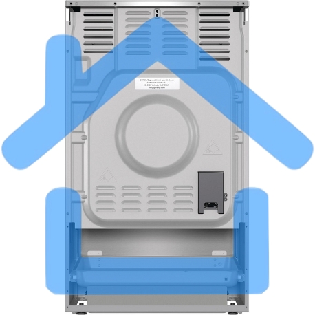 Плита электрическая Gorenje GECS5C70XA серебристый, конфорок 4 электрических, духовка 70 л, 50 см x 85 см x 59.4 см-2