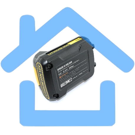 Аккумулятор для DEWALT (p/n: DC9071, DE9037, DE9071, DE9074, DE9075) 2.0Ah 12V Lithium+ (Li-ion)