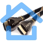Кабель Cablexpert HDMI CCP-HDMI8К-2.5M, 19M/19M, v2.1, 8К, медь, позол.разъемы, экран, оплетка, 2.5м, черный, пакет