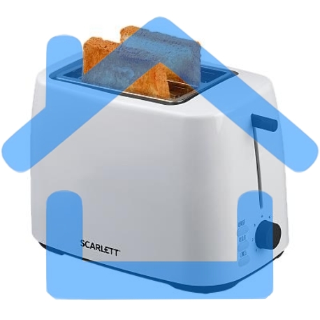 Тостер Scarlett SC-TM11032 (белый)