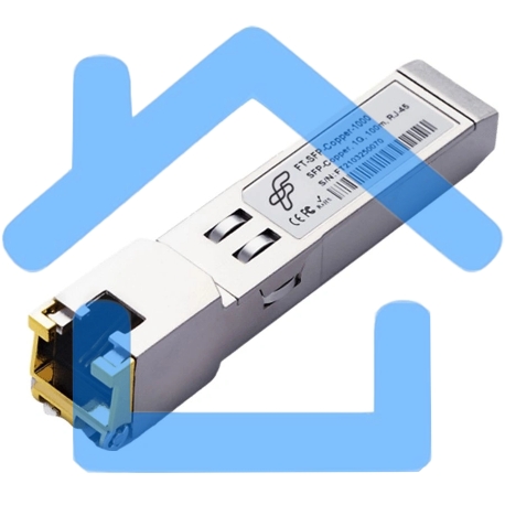 Модуль FiberTrade SFP модуль медный, RJ45, 1Гбит/с-1