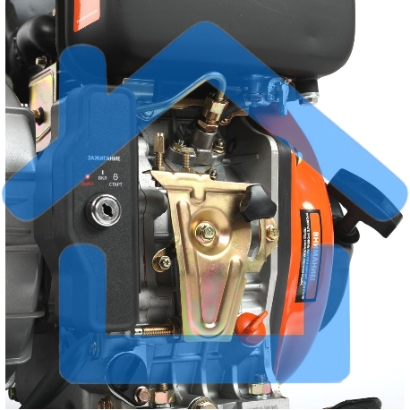 Мотопомпа PATRIOT MPD 3072 SFE4т дизель 296см3 5.7лс 75м3/ч 1200л/м глуб.8м напор25м 3'' бак3.5л-8