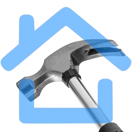 Молоток-гвоздодер, 450 г, SPARTA, круглый боек, металлическая трубчатая обрезиненная рукоятка, 104405-3