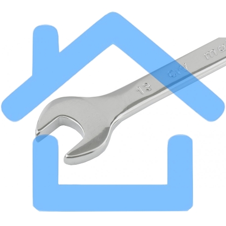 Ключ комбинированный, 13 мм, CrV, полированный хром Matrix-2