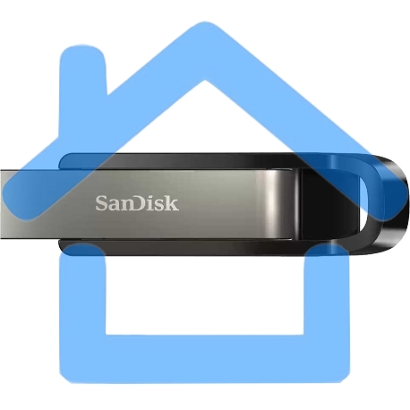 Флешка USB R/W 256Gb SanDisk CZ810 Extreme GO, USB 3.2, черный-8
