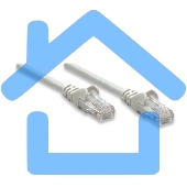 Патч-корд UTP кат. 5e, 10м ExeGate серый