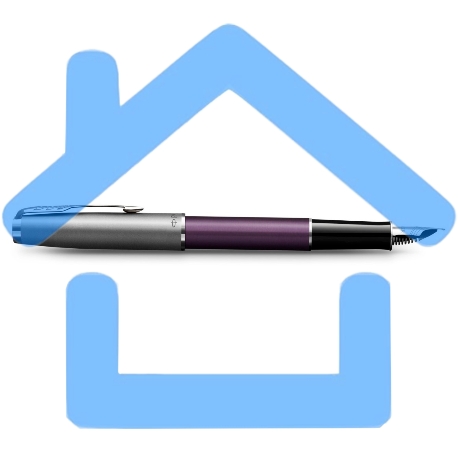 Ручка перьевая Parker Sonnet Essentials SB F545 (CW2169366) LaqViolet CT F сталь нержавеющая, подарочная коробка-3